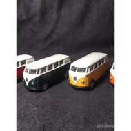 Hot-selling Volkswagen 1962 Version Van Miniature Bus Classic Car Alloy Car Model Toy Car Collection