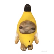 Banana Cat Happy Cat Family ai biết? Mặt dây chuyền búp bê búp bê dễ thương hài hước và sáng tạo để 