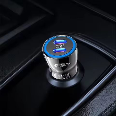 Port PD75W Car Super Fast Charger QC3.0/PD45W+PD30W for HUAWEI iPhone Samsung Fast Charging Cigarett
