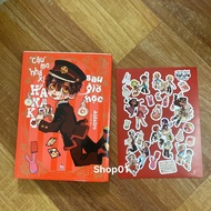 (in đầu) Truyện tranh Hanako cậu ma nhà xí sau giờ học 1 bản in đầu kèm phụ kiện