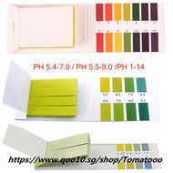 80 Strips PH 5.4 7.0,PH 5.5 9.0,PH 1  14  Alkaline Test Papers Strips Indicator Lab Supplies Litmus