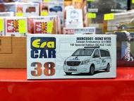 全新 ERA CAR 38 1/64 MERCEDES BENZ VITO TAIWAN AMBULANCE 1ST SPECIAL EDITION 平治 台灣 台大醫院 救護車 合金車 模型