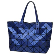 Royal Blue Metallic Matte Issey Miyake BAOBAO Tote / Shoulder Bag / Diaper Bag