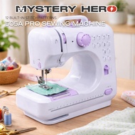 MysteryHero Sewing Machine FHSM 505A Pro Upgraded 12 Sewing Portable Mini Sewing Machine Mesin Jahit