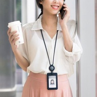 Bone / 頸掛開窗識別證套 RFID雙面感應卡夾