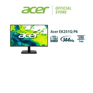 Acer Mainstream Series EK251Q P6/EK251QP6 Monitor (24.5''/ IPS/ FHD 1920 x 1080/ 144hz/99% sRGB/ BUI