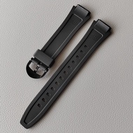 For Casio W-800H W-217H Watch Strap 18mm Watchband Resin Rubber Bracelet Waterproof Band Dustproof W