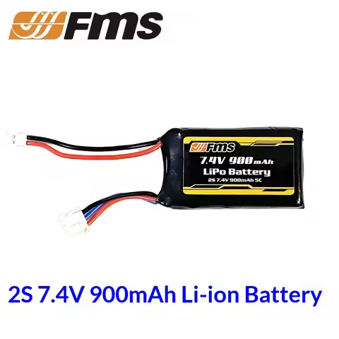 Fms Original Lipo Battery 2s 7.4v 380mah 900mah 5c Rechargeable For Fcx24m Camel Cup Fcx18 Land Crui