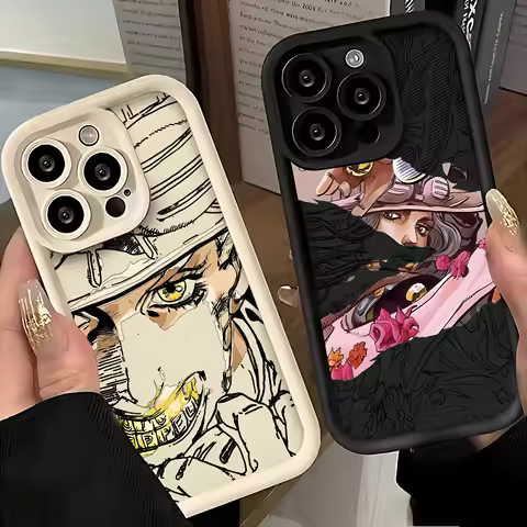 JOJO's Bizarre Adventure Phone Case for Motorola Moto Edge G15 G24 50 G35 G05 G34 E14 G75 G PLAY G85