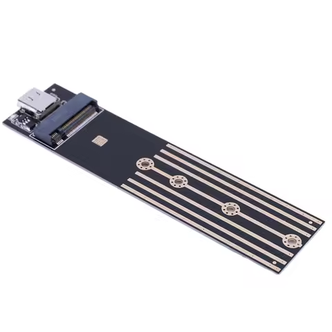 M.2 To USB 3.1 Type C Riser Board 10Gbps 6Gbps Converter Board SSD To USB 3.1 Type C SSD Adapter for