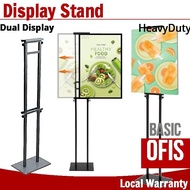 Double-Sided Adjustable Heavy Duty Poster Easel Banner Stand Holder