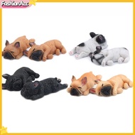 FA|  Cute Sleeping Dog Fridge Magnetic Sticker French Bulldog Mini Toy Magnet Decor