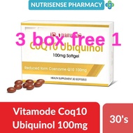 [buy 3 free 1]Vitam0de C0Q10 Ubiquin0l 100mg Softgels - 30s EXP 2027 08