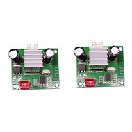 2PCS 30W+30W Bluetooth Power Amplifier Two-Way Stereo  Speaker Sound Module Board Audio Receiver Amp