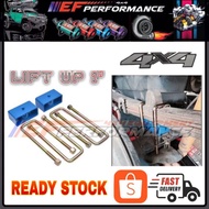 4X4 LIFT UP BLOCK SET REAR 2inch HILUX VIGO REVO NAVARA RANGER D-MAX TRITON COLORADO RANGER FIGHTER 