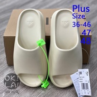 Plus Size Premium Yzy Slide Kanye Casual Slippers Movement Shoes FW6345 BONE