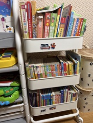 宜家傢俬 可推 車仔 有轆 收納架 書架 雜物 廚房 廁所 玩具 白色 IKEA furniture, pushcarts, storage racks, bookshelves, miscellan