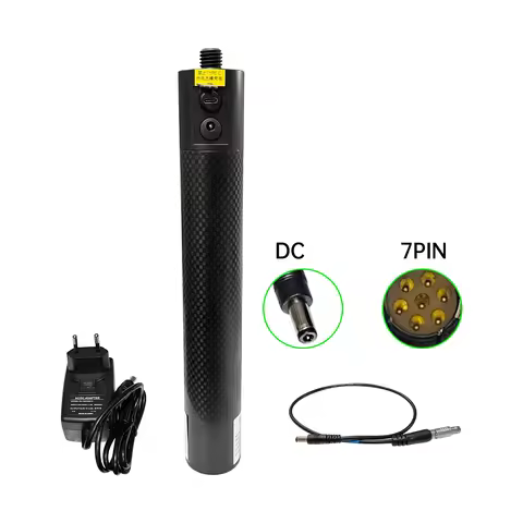 GNSS Survey Pole Phone Bracket Holder 32mm, Handheld Data Collector Mount with Bubble Level and Comp