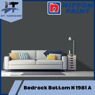 1L / 5L  Nippon Paint Bedrock Bottom N 1981 A For Interior Wall Paint（Satin Glo / Easywash / Super M