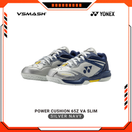 YONEX Badminton Shoes Junior Power Cushion 65Z VA Silver Navy