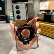 For Realme C71 C73 C75 C75X 4G 5G 2025 For RealmeC71 RealmeC75 RealmeC73 Case Transparent Ring Magne