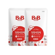B&amp;B Baby Bottle Cleanser Foam Refill 400ml *2