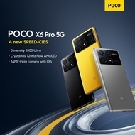 POCO X6 Pro 5G powered by Dimensity 8300-Ultra 8+256G/12+512G Global Version in 1 year Warranty