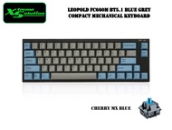 Leopold FC660M BT Blue Grey Compact Mechanical Keyboard (Bluetooth 5.1)