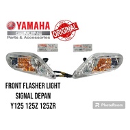 【5XK-H3310-10 & 5XK-H3320-10】FRONT SIGNAL LIGHT SIGNAL DEPAN Y125 Y125Z 125ZR ORIGINAL YAMAHA