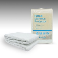 ETOZ Fitted Mattress Protector - Up To 18inches Height- Quilted Mattress Pad- Fitted Mattress Pad- Anti Dust mites