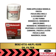 FORD Oil Filter (BE8Z-6731-AB/FL-910S) FORD M3 M5 FOCUS MONDEO KUGA S-MAX C-MAX FIESTA TRANSIT