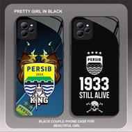 HK-29 Indonesian PERSIB Glass KACA Casing for Infinix Smart Hot Note 50 40Pro 7 50Pro 40i 50i 30i 10