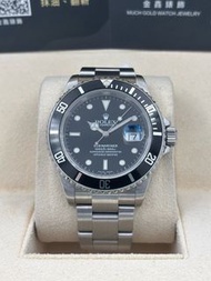 二手 USED  ROLEX 勞力士 SUBMARINER DATE 16610 黑色 2000年7月 保養卡