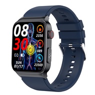 New นาฟิกาสมาทวอท E500 Blood Smart Watch Men ECG Blood Fitness Bracelet Body Temperature Smartwatch Women IP68 Waterproof Fitness Tracker for Xiaomi Huawei
