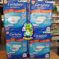 **** ขายยกลัง 4 ห่อ *****เซอร์เทนตี้แบบเทป แพ็คซุปเปอร์ จัมโบ้ Certainty ขนาด   L  30 ชิ้น