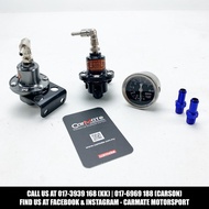 SARD Racing Fuel Pressure Regulator with Pressure Meter Fuel Press FPR Performance Gauge Racing