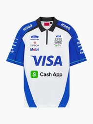 Visa Cash App Racing Bull F1 2026 Official Teamline Men’s Polo 細牛一級方程式車隊 2026 有領T恤 Liam Lawson Arvid
