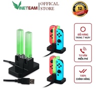 Dobe TNS 875 4 In 1 Charging Dock With Indicator Light For Nintendo Switch, Gamepad Charging Control
