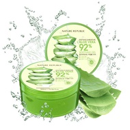 100% original Korea Aloe Vera soothing &amp; moisture gel 92% 300ml