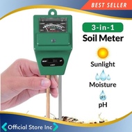 Soil Meter Sensor Alat Pengukur PH Kelembaban Kesuburan Tanah Tanaman