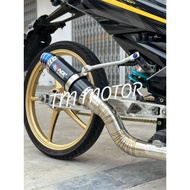 NLK Performance Racing Carbon Blue Exhaust Y15ZR, (35x35x53)(35x38x57)
