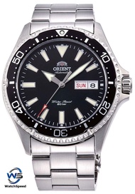 Orient Kamasu RA-AA0001B Mako III Automatic Japan Movt Black Dial Stainless Steel 200M Men's Watch