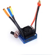 SURPASS HOBBY Waterproof 120A Brushless ESC Electric Speed Controller 2-6S for 1/8 RC Car Crawler RC Boat