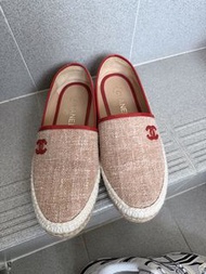 Chanel 經典雙C標誌麻底鞋