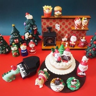 日式雜貨decole圣誕節禮物頌歌貓咪雪人柴犬花環馴鹿圣誕老人蛋糕