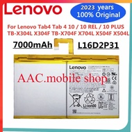 แบตเตอรี่เดิม L16D2P31สำหรับ Lenovo Tab4 Tab 4 10 / 10 REL / 10 PLUS TB-X304L X304F TB-X704F X704L X
