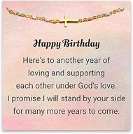 Cross Bracelet, Birthday Gifts For Women, Birthday Gifts For Her, Mom, Sister, Friend, Wife, Girlfri