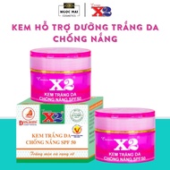 Skin Whitening Support Cream, Sunscreen Cream X2 (8g)