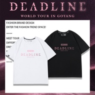BLACKPINK DEADLINE concert merchandise short sleeved t-shirt blackpink loose fitting t-shirt SIZE S-