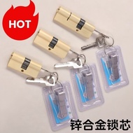 Anti-theft Door Lock Cylinder Zinc Alloy AB Double-Sided Door Lock Cylinder Old-fashioned Iron Handl